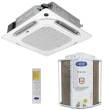 Ar Condicionado Split Cassete Carrier 4 Vias 56000 BTUs Quente e Frio Inverter 220V Monofásico 38CQVD60515MC