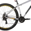 Bicicleta Houston Kamp Prata/ Amarela Cambio Shimano Aro 29 21V HTKP97G