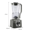 Liquidificador Arno Power Max XXL Cinza LN87 2,25L 1400W 127V