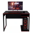 MESA PARA COMPUTADOR GAMER TECNOMOBILI ME4161 PRETO-VERMELHO (ME4161.0001)